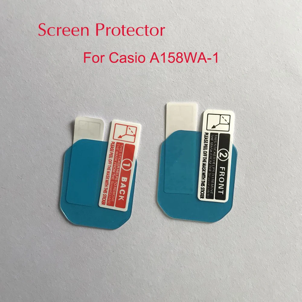 5Pcs Nano Proteggi Schermo Antideflagrante Per Casio A158Wa-1 Sport Watch Pellicola Protettiva Per Casio A158Wa-1