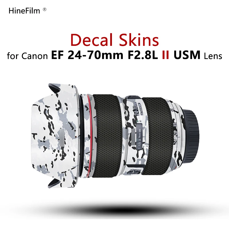 Per Canon 2470 F2.8 Ii Lens Decalcomania Protettiva Per Canon Ef 24-70Mm F/2.8L Ii Usm Lens Protector Wrap Cover 24-70 Sticker