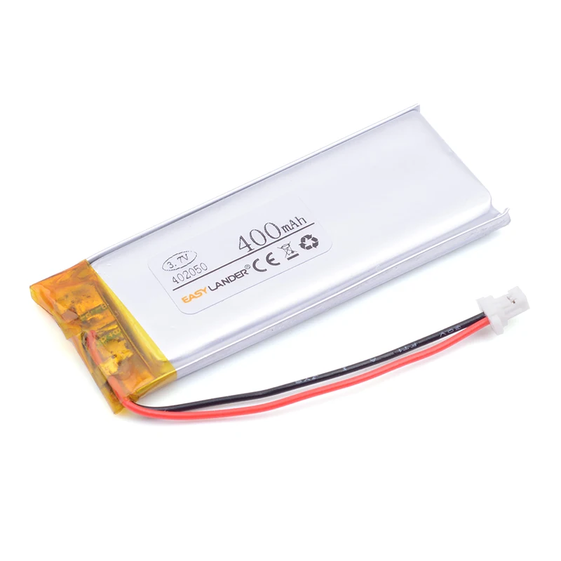 402050 452050 3.7V 400Mah Batteria Ai Polimeri Di Litio Per Mp3 Mp4 Dvr Gps Scala Rider Q3 Casco Bluetooth Per Moto Ww452050Pl 382050