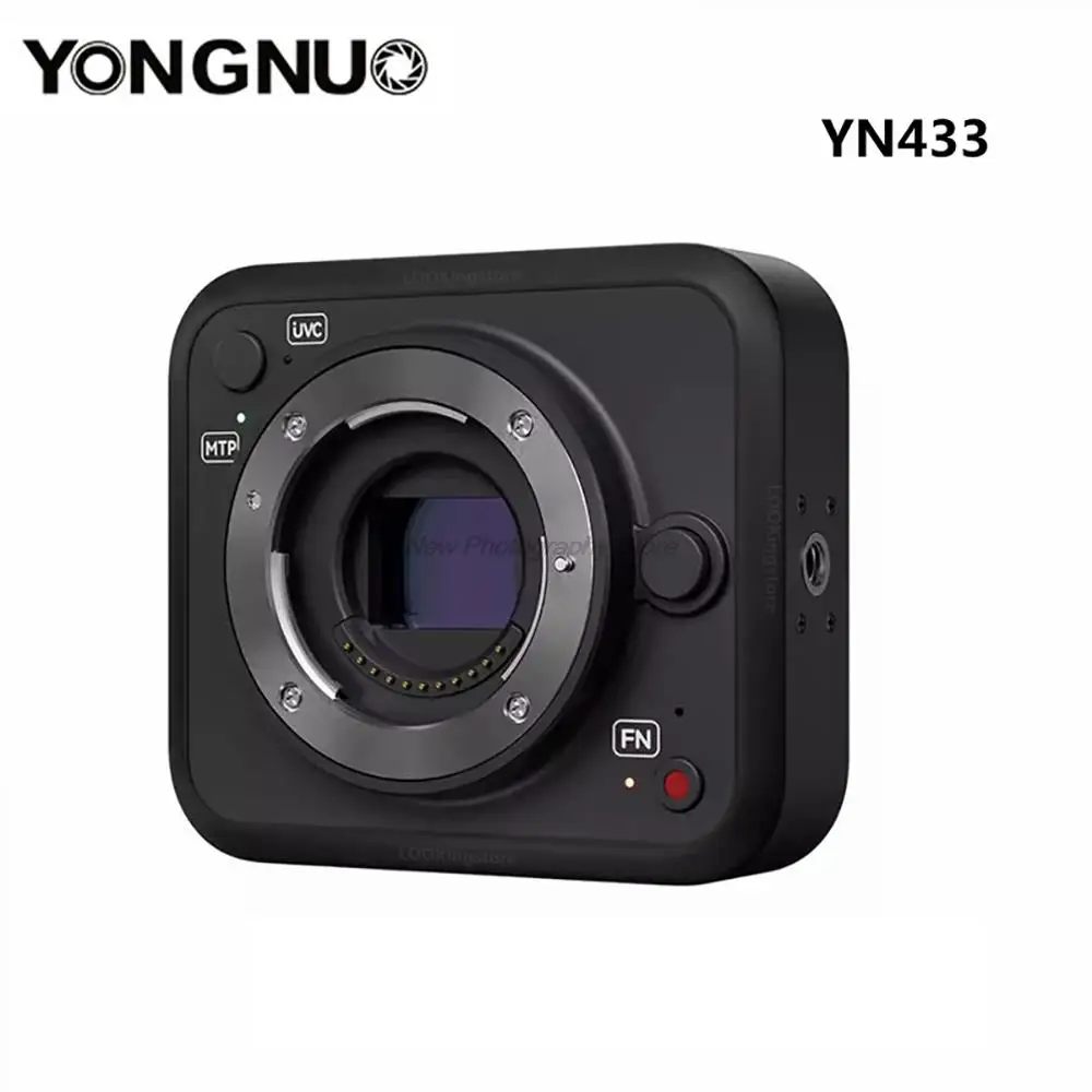Yongnuo Yn433 Hd Live Vlog Camera Professional Usb Live Camera M4/3 Mount Per Live Streaming Meeting Video Studio