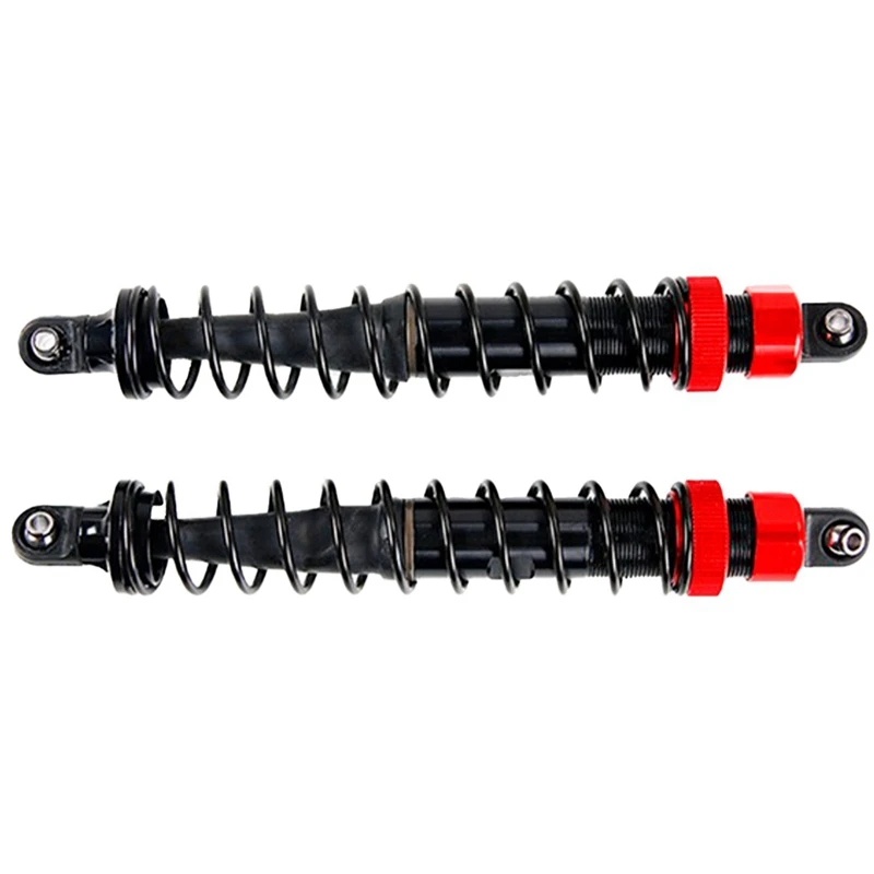 Ammortizzatore Anteriore Da 6Mm Per 1/5 Hpi Rovan Km Baha Baja 5B Rc Ricambi Auto-Rosso Per 5B Hpi Ecc