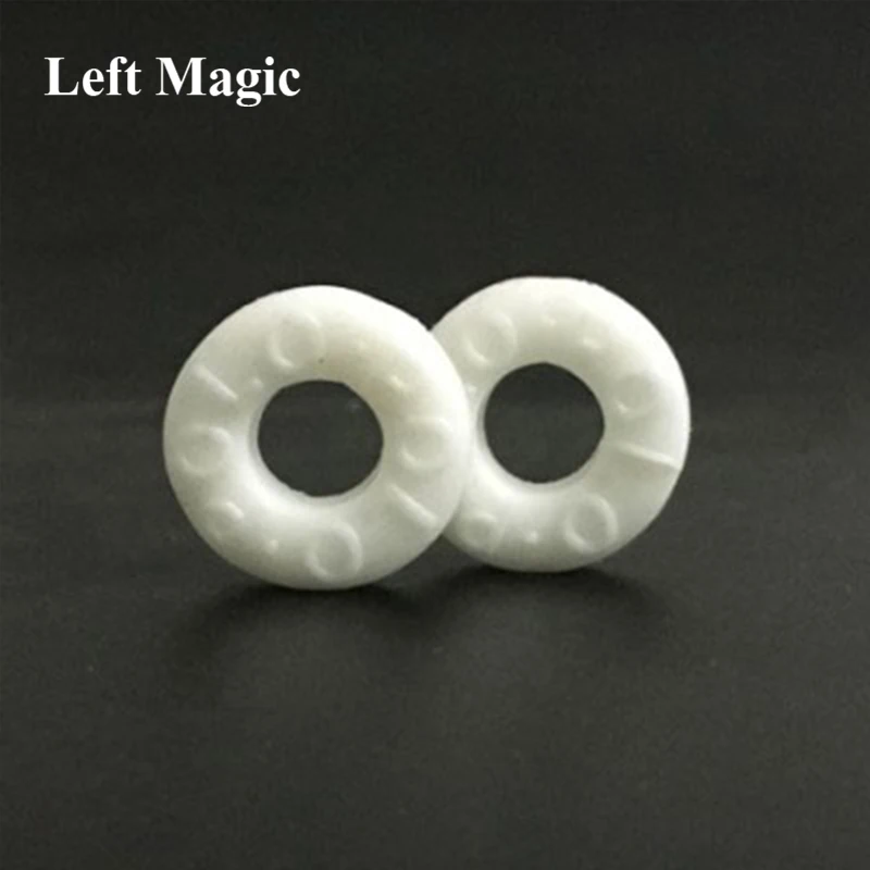 1 Set Linking Zecche Trucchi Magici Linking Anello Caramelle Magia Mago Close Up Di Strada Trucco Puntelli Illusion Divertimento Classico Giocattolo