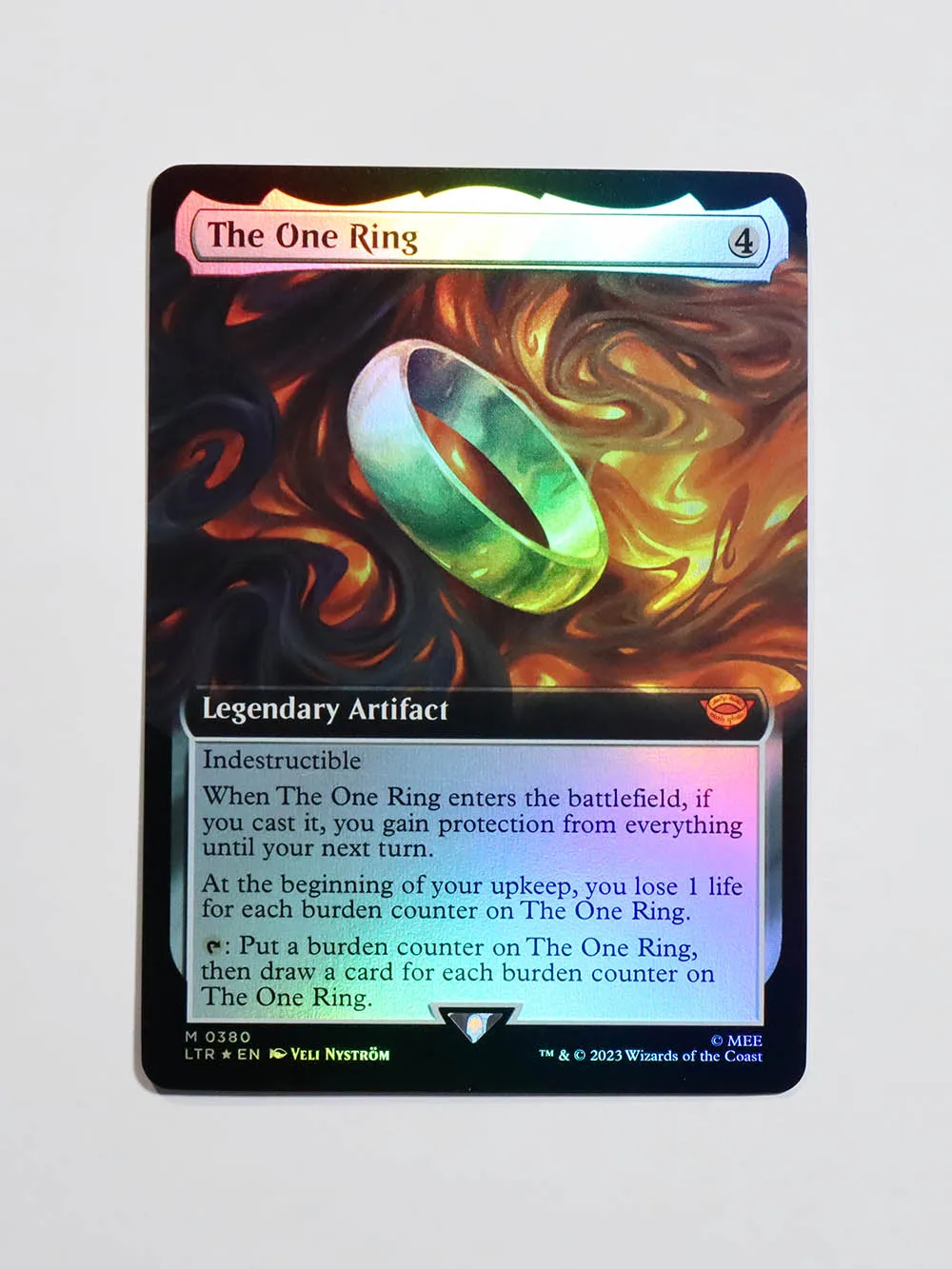 Magic Proxy Holo/Foil Carte Di Alta Qualità The One Ring Triangle Stamp Walking Ballista Gathering Proxies