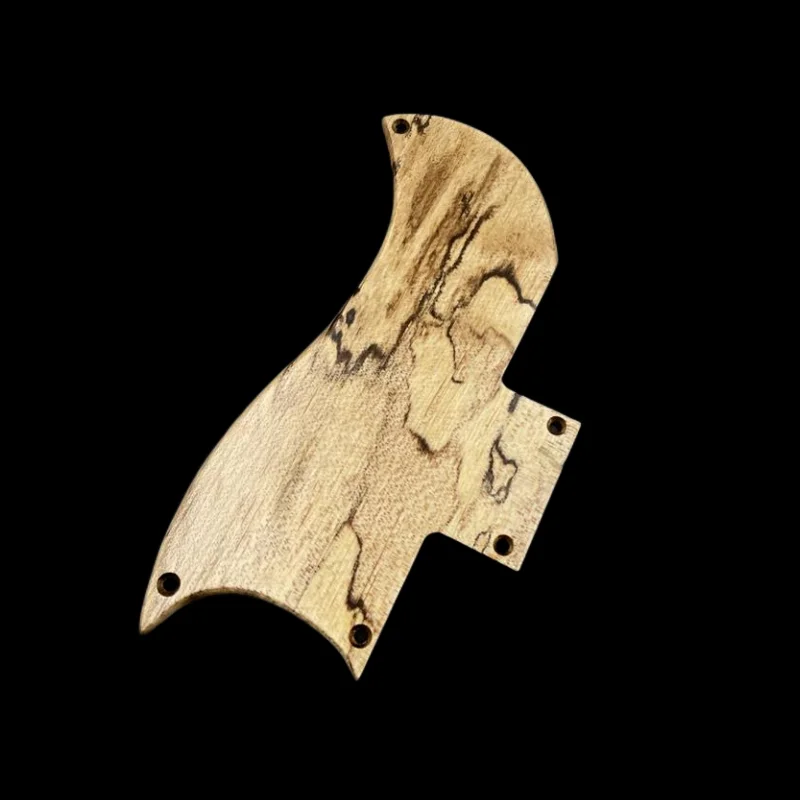 Chitarra Elettrica In Legno Di Acero Scanalato 3 Strati 5 Fori Battipenna In Legno Massello Per Sg 61 Gibson Les Paul