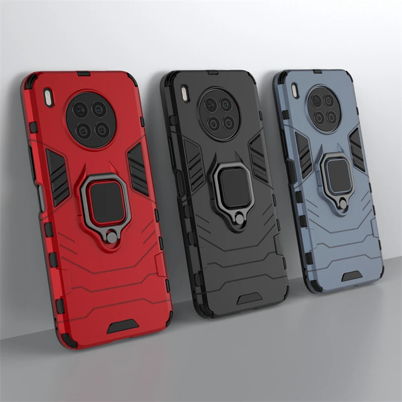 Per Honor 50 Lite Custodia Armatura Anello Per Dito Paraurti Custodia Protettiva Rigida Per Honor 50 Lite Cover Per Honor 50 Lite Honor 50 50 Pro