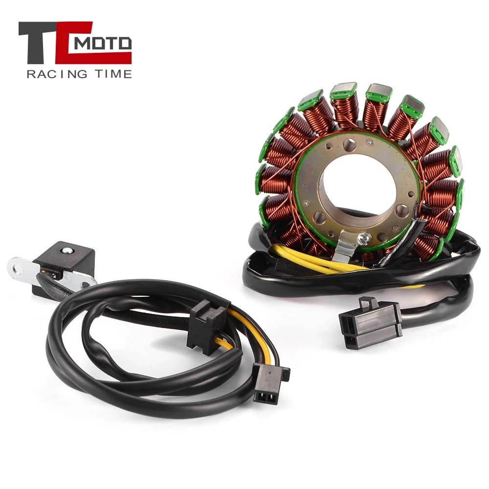 Tcmoto Generator Magneto Statore Bobina Per Kawasaki Ex250 Zzr250 Ninja 250 Gpx250R Ii El250 Eliminator 250 252 Kle250 Anhelo