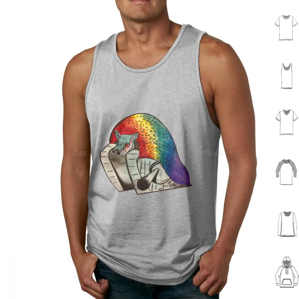 Rainbow Tarkus Canotte Gilet Senza Maniche Emerson Lake E Emerson Emerson Lake Palms Elp Prog Progressive Tarkus Rainbow