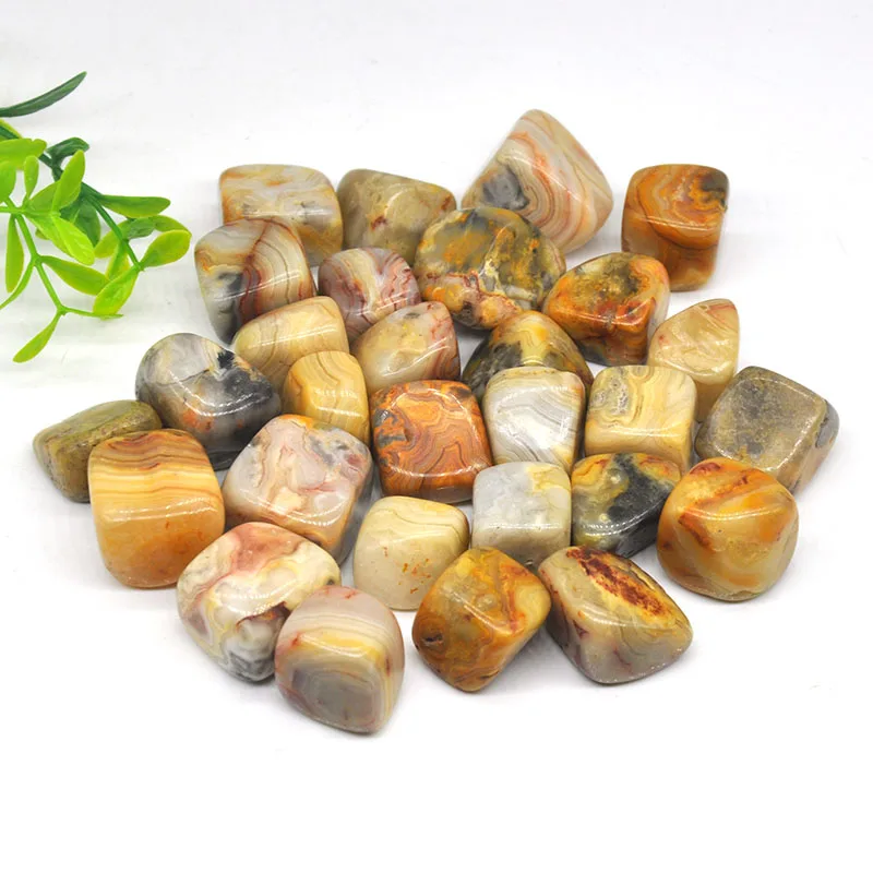 Pietre Burattate Di Agata Pazza Naturale Per Wicca Reiki Healing Crystals Polished Energy Chakra Quartz Mineral Mozambico Craft Decor