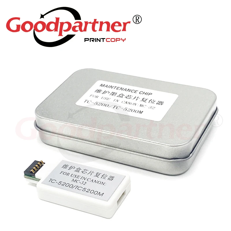 1X Mc-32 Resetter Chip Cartuccia Di Manutenzione Per Canon Tc-20 Tc-20M Tc-5200 Tc-5200M