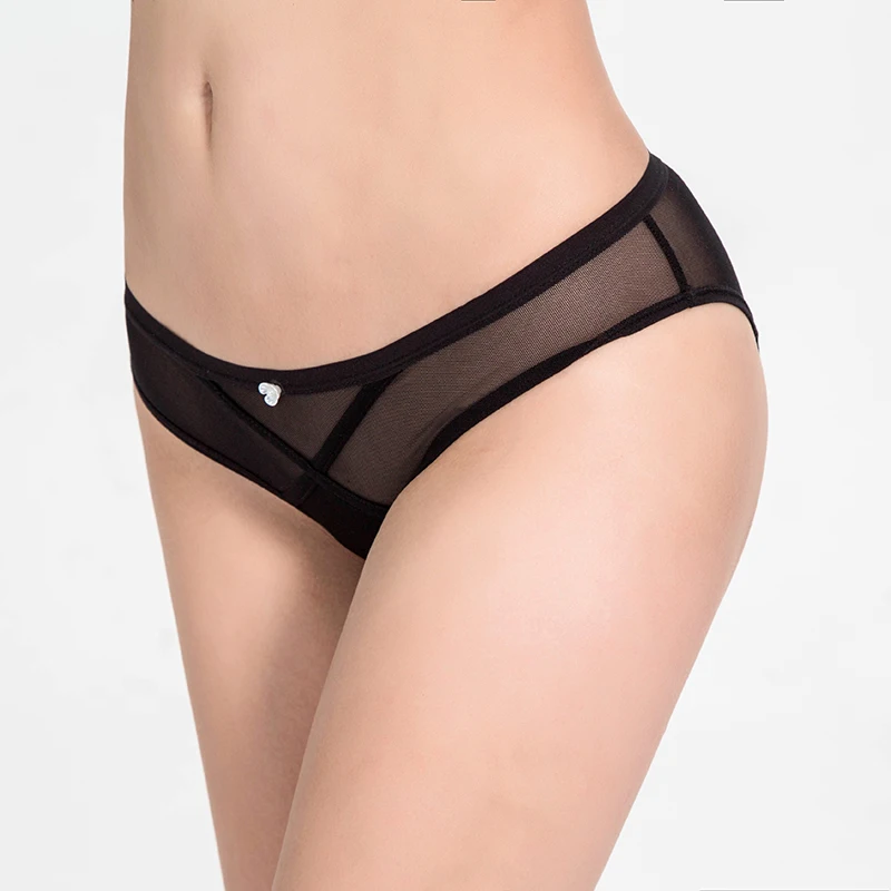 Mutandine Mutande Modali Mutandine Sexy Per Le Donne Mutandine In Fibra Proteica Di Soia M-2Xl Rete Pantys Lingerie