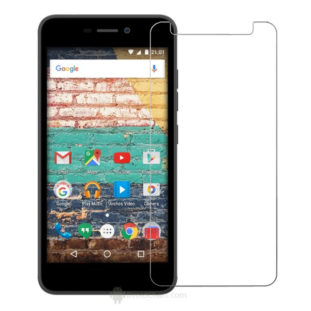 Per Archos 50F Al Neon Di Vetro Temperato Per Archos 50B Cobalto 55 Elio Protezione Dello Schermo Di Vetro 2.5D 9H Premium Di Protezione Pellicola