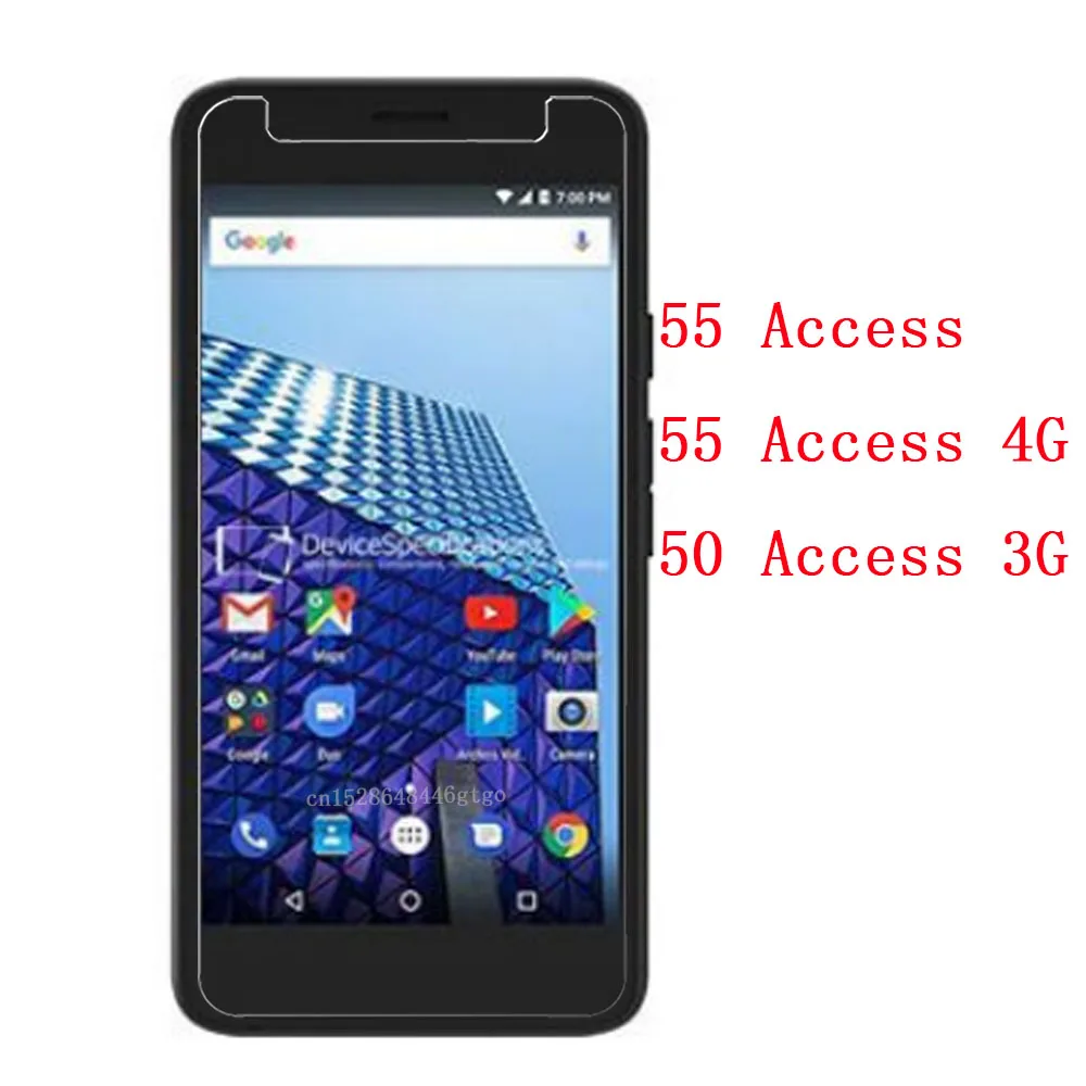 Per Archos 55 Di Accesso 3G Vetro Temperato Per Archos 55 Di Accesso 4G Protezione Dello Schermo Di Vetro 2.5D 9H Premium Pellicola Protettiva