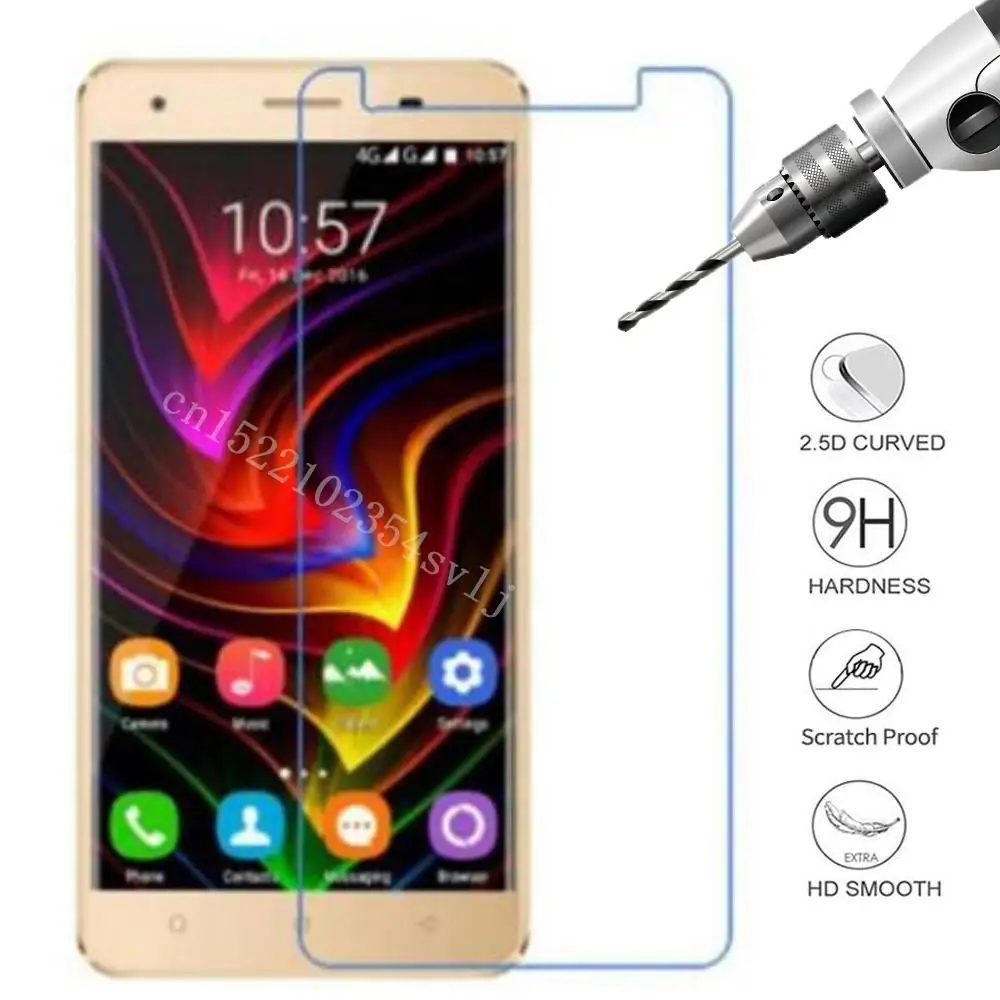 Per Dexp Ixion Ms550 Di Vetro Temperato Di Vetro Per Dexp Ixion Ms550 Del Telefono 9 H 2.5D Premium Pellicola Della Protezione Dello Schermo Di Caso C