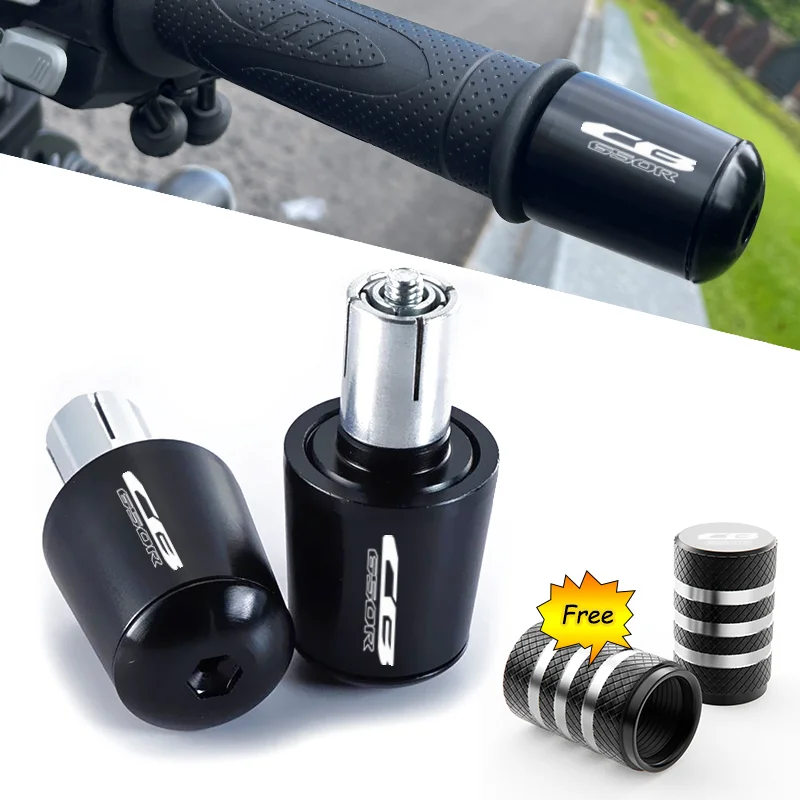 Per Honda Cbr650R Cbr 650R 2018 2019 Moto Cnc Maniglia Bar Manopole Manubrio Cap End Handle Plugs Cap Accessori