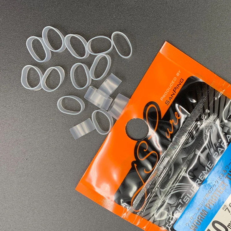 Lsp 20 Pz/Borsa Wacky Rig Tool E Worm O-Ring Wacky Ring Tool Wacky Worm Kit Per Senko Soft Baits Per La Pesca Dei Bassi