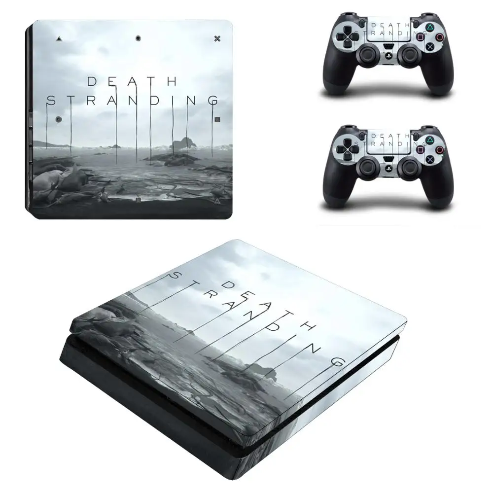 Game Death Stranding Vinyl Ps4 Slim Skin Sticker Per Playstation 4 Console E Controller Ps4 Slim Skin Sticker Decal