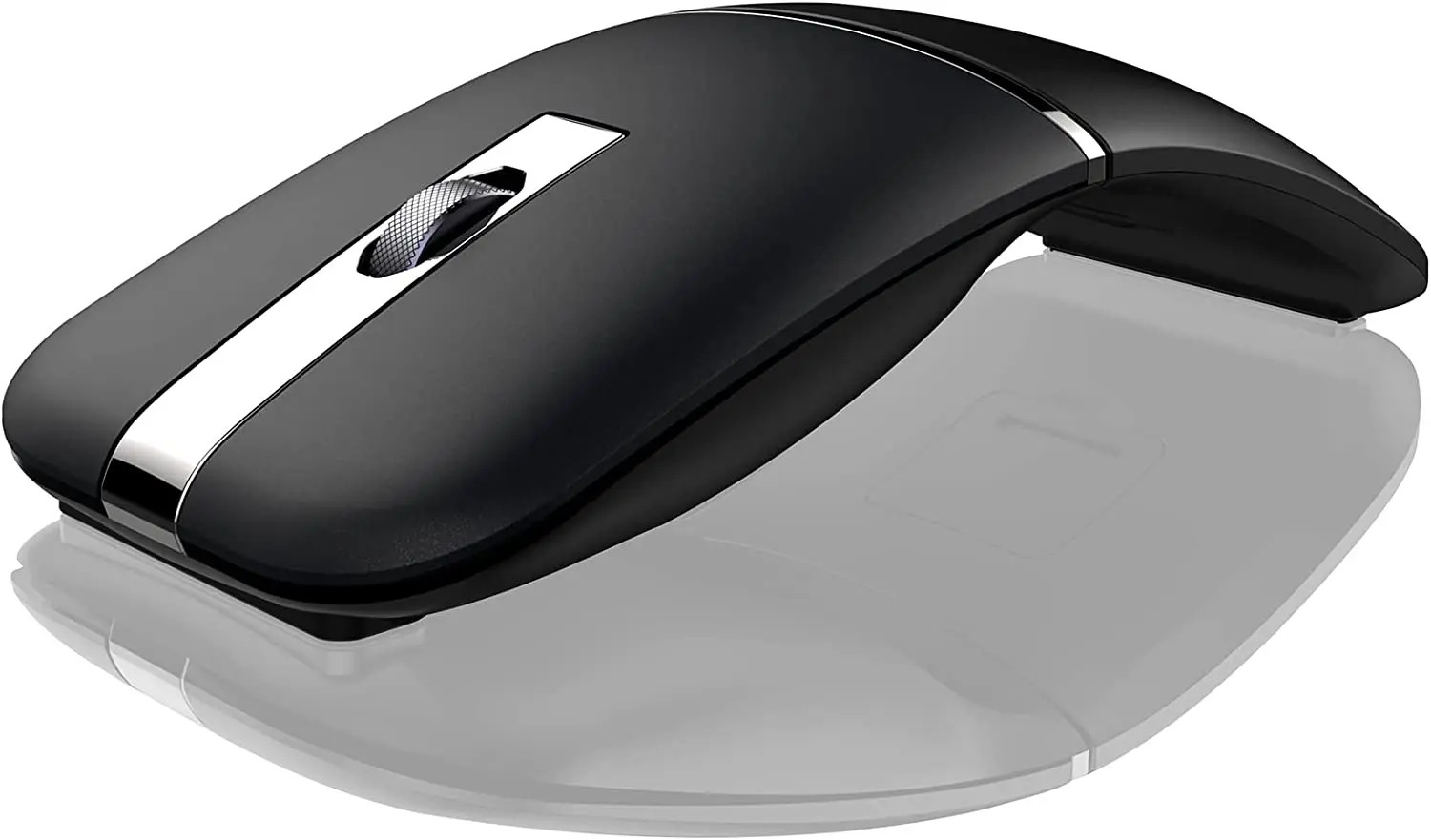 Wireless Bluetooth Arc Mouse Computer Ricaricabile Silenzioso Per Laptop Cordless Da Viaggio Pieghevole Ultra Sottile Win11 Mac Tablet Macbook