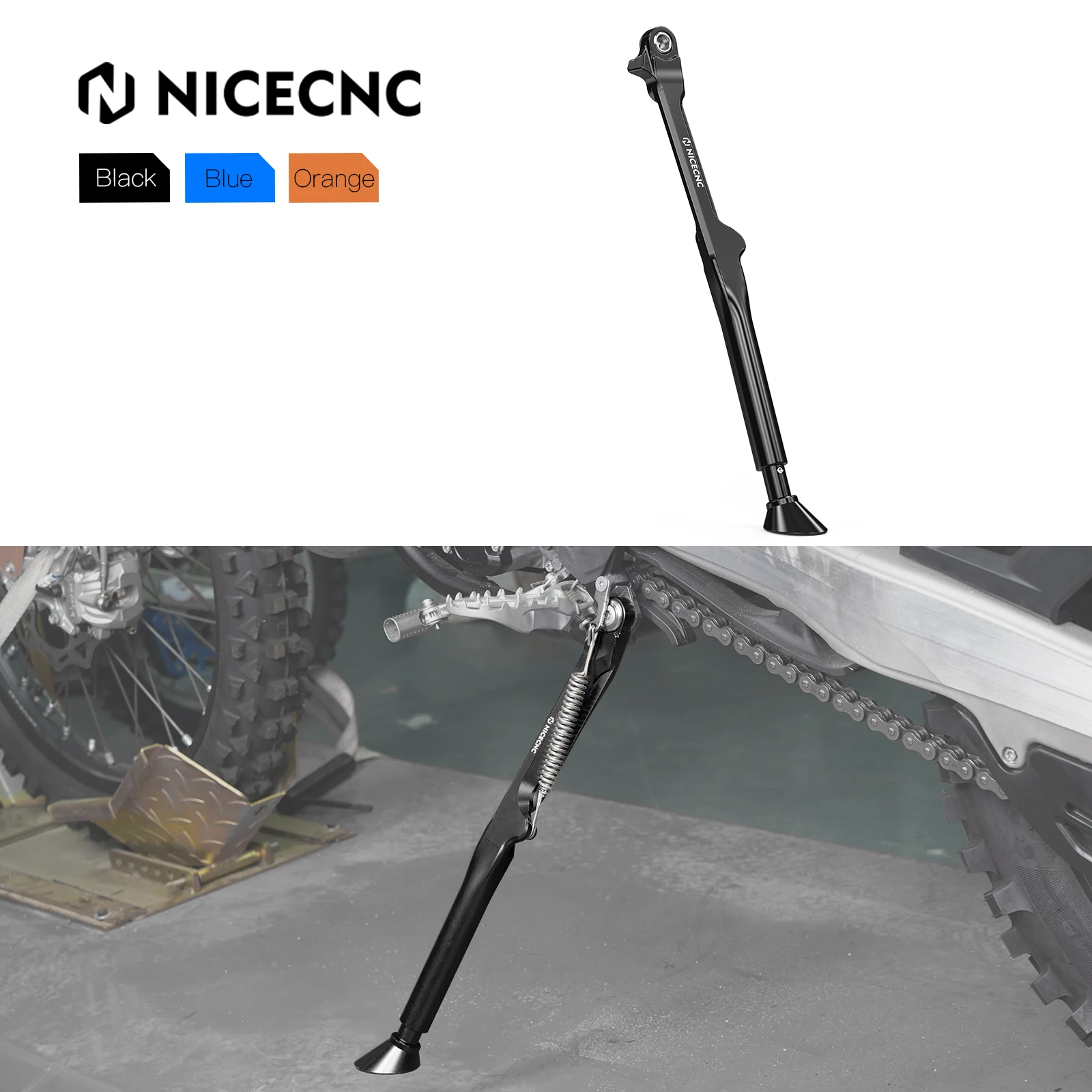 2024 Per Ktm Exc 300 Exc 250 Xcw 500 Exc Excf Xcw Xcf-W Xw-F 150-500 Husqvarna Te300 Gasgas Ec300 Cavalletto Regolabile Sidestand