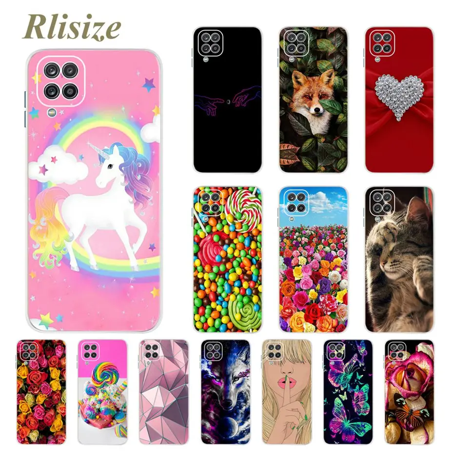 Per Samsung Galaxy A12 Custodia 6.5 ''Cover Posteriore In Silicone Morbido Tpu Per Samsung A12 Galaxy A12 A 12 Custodie Per Telefoni Coque Fundas A12 