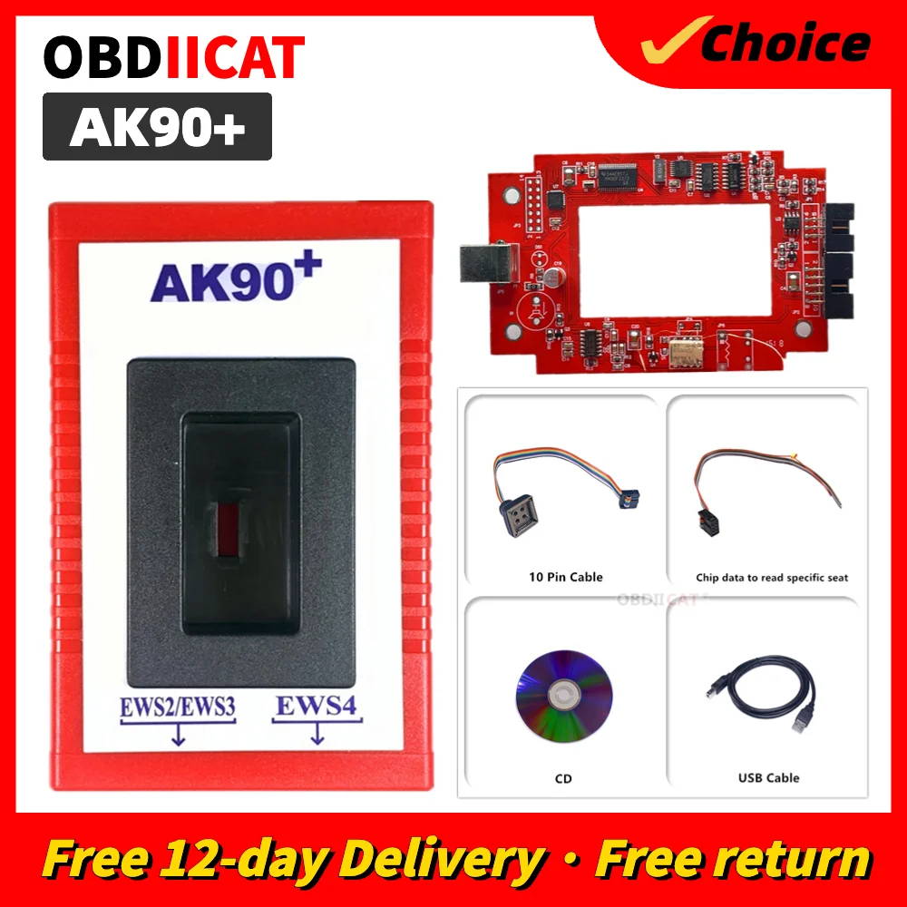 Il Più Nuovo Programmatore Di Chiavi Per Auto Ak90 Plus V3.19 Ak90 + Obdelanche Per Lo Strumento Ak90 Del Programmatore Di Chiavi B-Mw Cas/Ak90 Plus