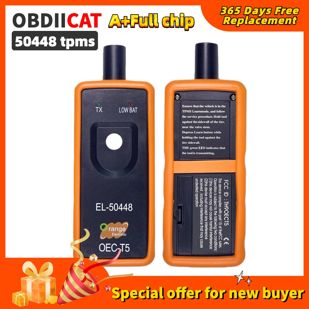 Alta Qualità El-50448 Tpms El 50448 Sensore Di Monitoraggio Automatico Della Pressione Dei Pneumatici El50448 Oec-T5 Strumento Di Attivazione Tpms Aut