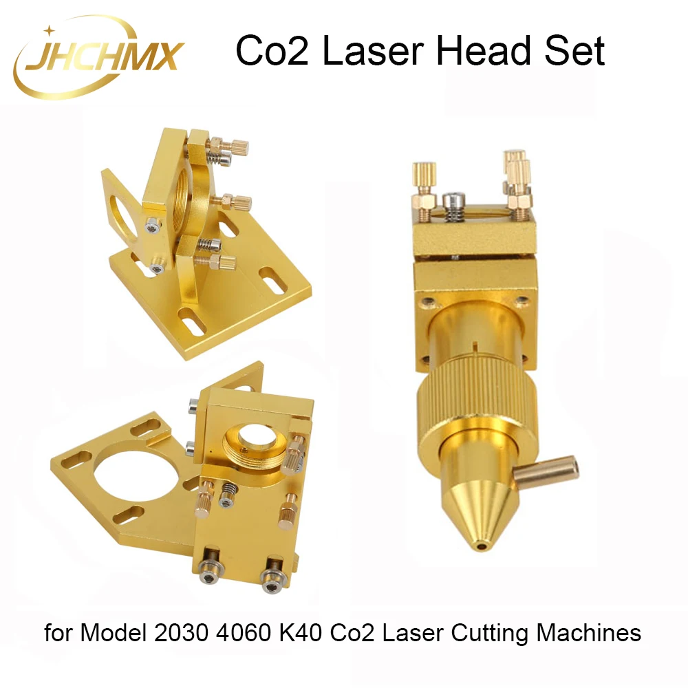 Jhchmx Di Alta Qualità Co2 Laser Head Set Per Il Modello 2030 4060 K40 Piccolo Co2 Macchine Da Taglio Laser Co2 Laser Testa Accessori