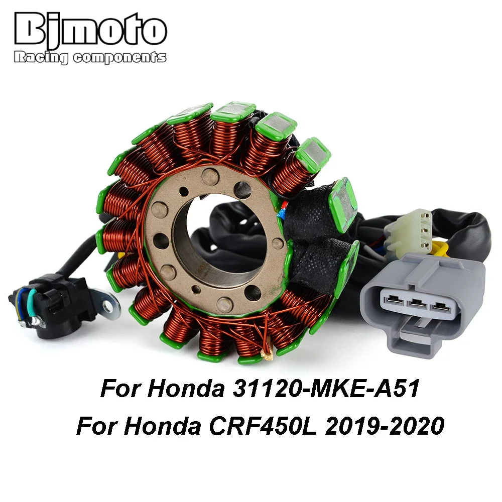 Bobina Statore Generatore Moto Per Honda Crf450L Crf 450 L 2019-2020 Muslimate