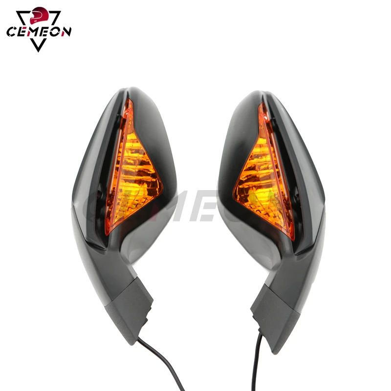 For Augusta Mv  F3 675 2012-2018  F3 800 2013-2017 2016 2015 2014 Motorcycle Rear View Mirror With Turn Signal Mirror