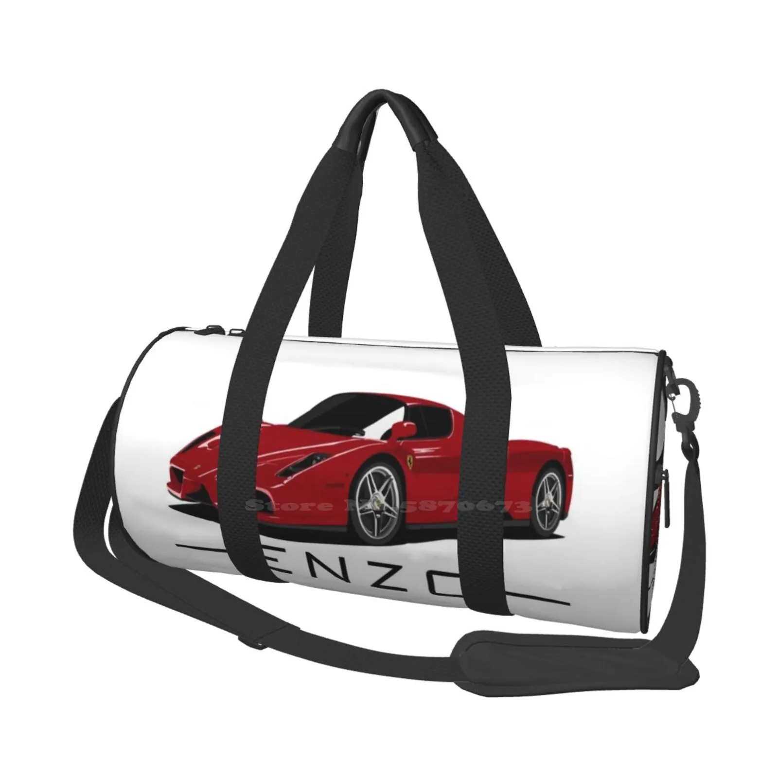 Ferrari Enzo Borsa A Tracolla Di Grande Capacità Per Lo Shopping Storage Outdoor Ferrari Car Racing Driver Ferrari Formula 1 Ferrari