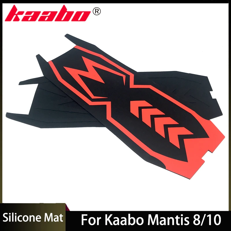 Kaabo Mantis 8/10 Tappetino In Silicone Tappetino Coprigambe 1600W Mantis Scooter Elettrico Ricambi Accessori Rosso Nero