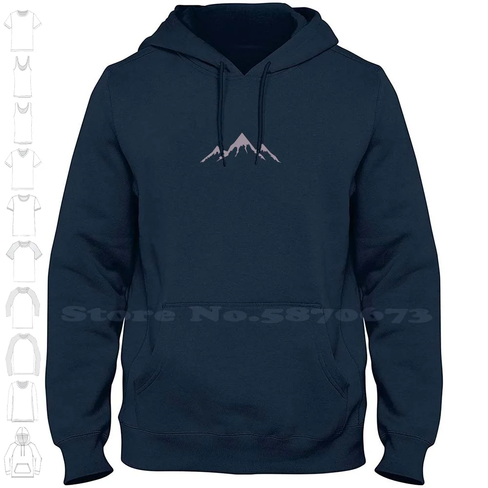 Everest-Streetwear Sport Felpa Con Cappuccio Felpa Everest Meaters Mountain Hight Trekking Explore Discovery Nature
