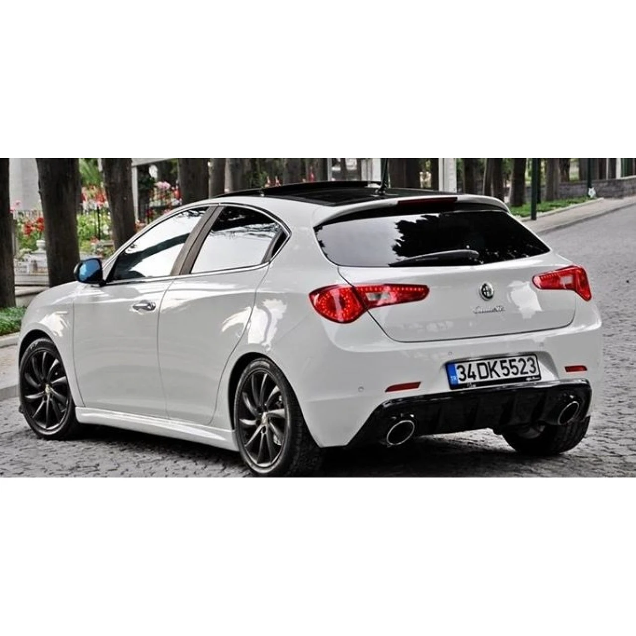Per Alfa Romeo Giulietta Minigonne Laterali Soglia 2010 - 2020 Davanzale Trim -- Car Styling Accessori Auto Kit Carrozzeria Ali Di Ricambio Cromate