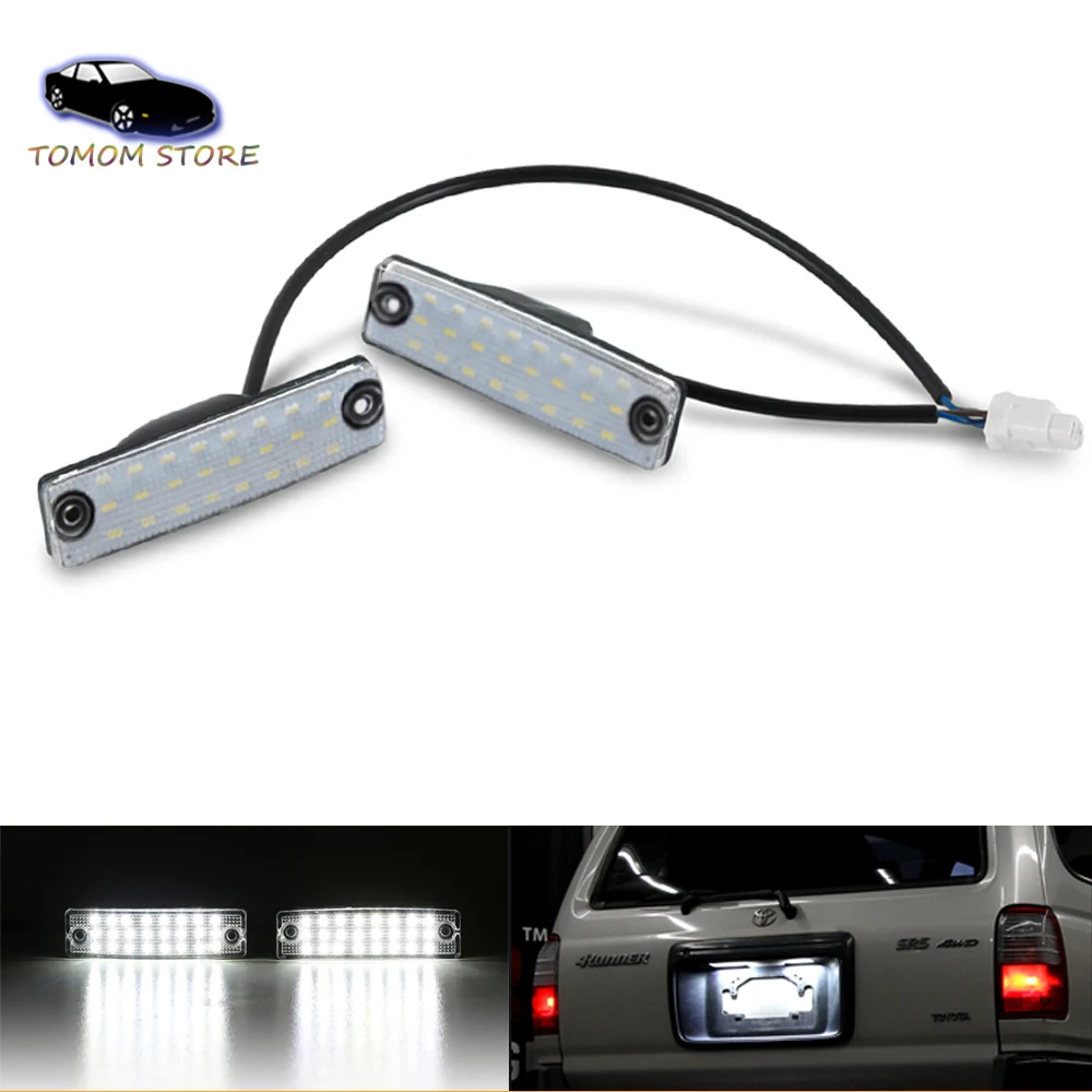Per Toyota Regius Previa Xr10 Mega Cruiser Liteace Townace Revo Kijang Innova Ipsum Hiace Bianco Led Numero Luci Targa