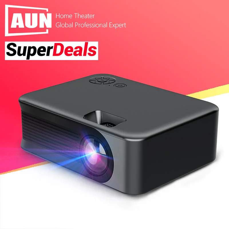 Aun A30 Proiettore Portatile Home Theater Smart Tv Beamer Laser 3D Cinema Mini Videoproiettore Led Per Film 1080P 4K Tramite Porta Hd
