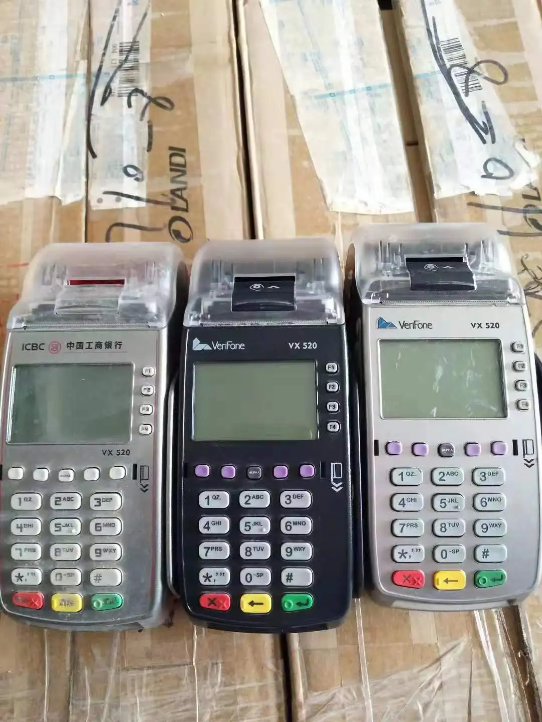 Macchine Pos Per Terminali Di Pagamento Vx520 Gprs Usate Dispositivo Pos Mobile Di Spedizione Gratuita