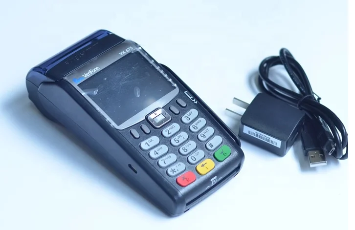 Terminale Gprs Verifone Vx675 Usato Piccolo 3 In 1 Dispositivo Di Pagamento Del Sistema Pos Mobile Bill Machine