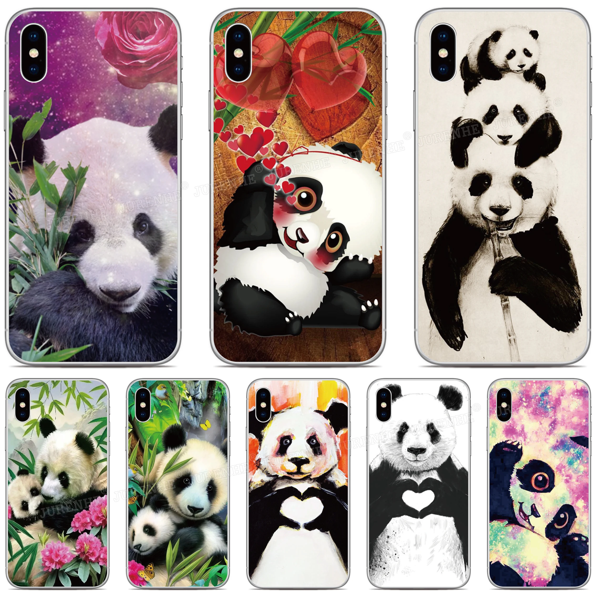 Custodia Per Telefono Panda Per Gigaset Gx6 Gx4 Gs5 Gs4 Gs3 Blu G91 C5 Max View 2 3 Bold N2 F91 Cat S62 Pro S42 S52 S75 5G Cover