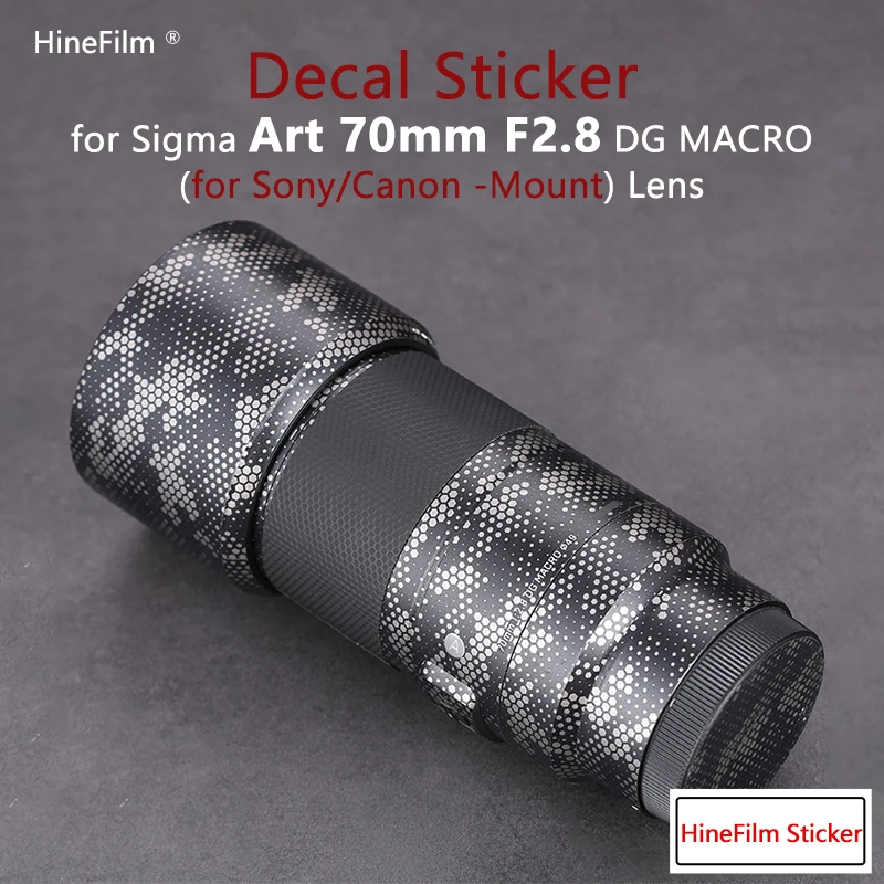 Pelle Dell'Obiettivo Per Sigma 70 F2.8 Per Sony E/Per Canon Ef Mount Lens Sticker Per Sigma 70Mm F/2.8 Dg Macro Art Lens Protector Cover