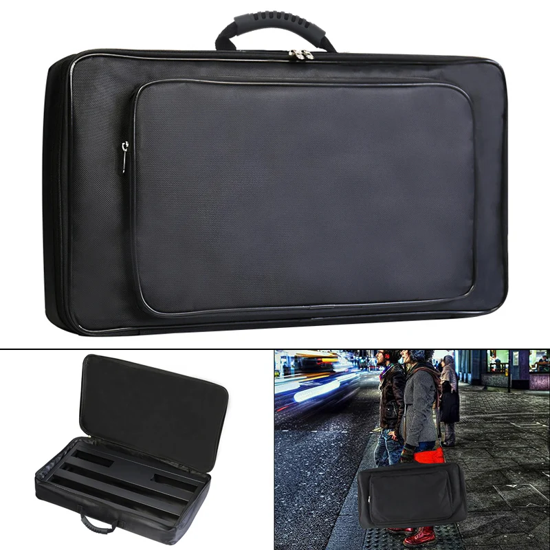 Universal Portable Guitar Effects Pedal Board Gig Bag Custodia Morbida Big Style Diy Guitar Pedalboard Storage Bag Accessori