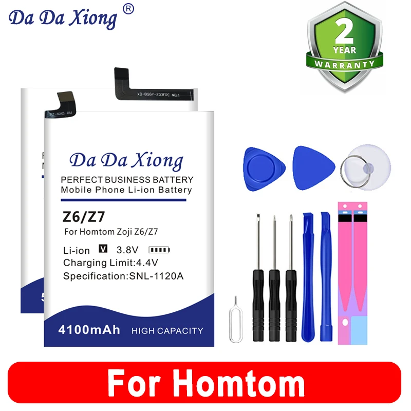 Ht17 Ht20 Ht37 Ht70 S7 S16 Zoji Z7 S8 S9 Più Z33 Batteria Per Homtom Zoji Z6 Z7 S7 S8 S9 S16 Ht17 Ht20 Ht37 Ht70 Z33 Pro Plus