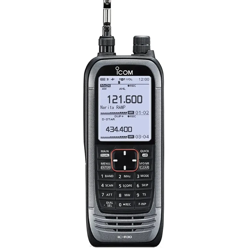 Ricevitore Icom Ic-R30 Ultra-Banda Ricevitore Di Comunicazione Gps Integrato Dual-Band A Doppia Frequenza