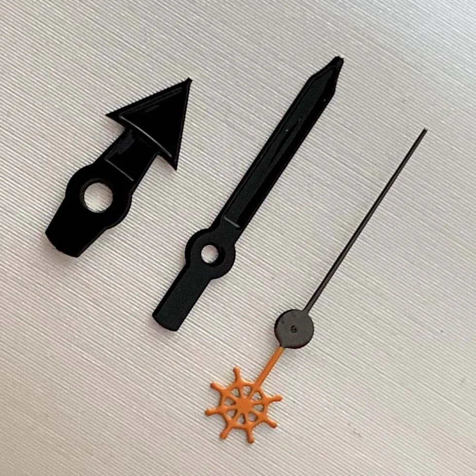 Watch Parts Black Nh35 Watch Hands 4R36 Watch Hands Nh36 Watch Pointer For Nh35 Nh36 4R36 Automatic Movement Watch Hands
