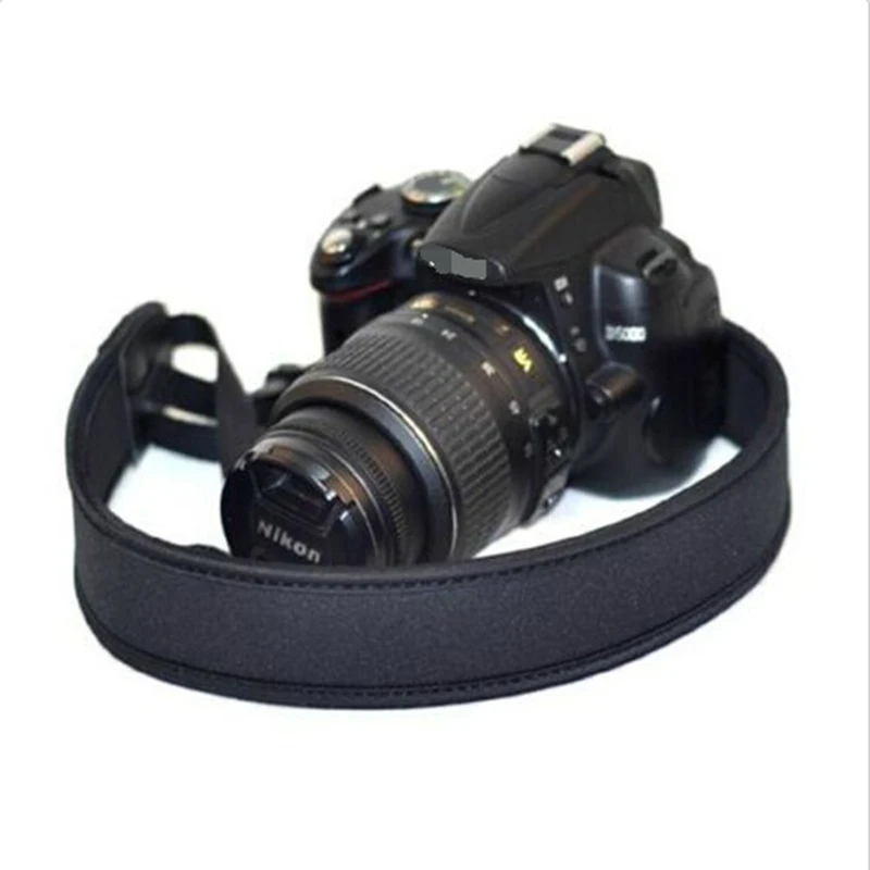 Tracolla Regolabile Per Fotocamera In Neoprene Morbido Per Fotocamera Canon Nikon Sony Pentax Dslr 500D 600D 700D D5100 D3100 D90 D80