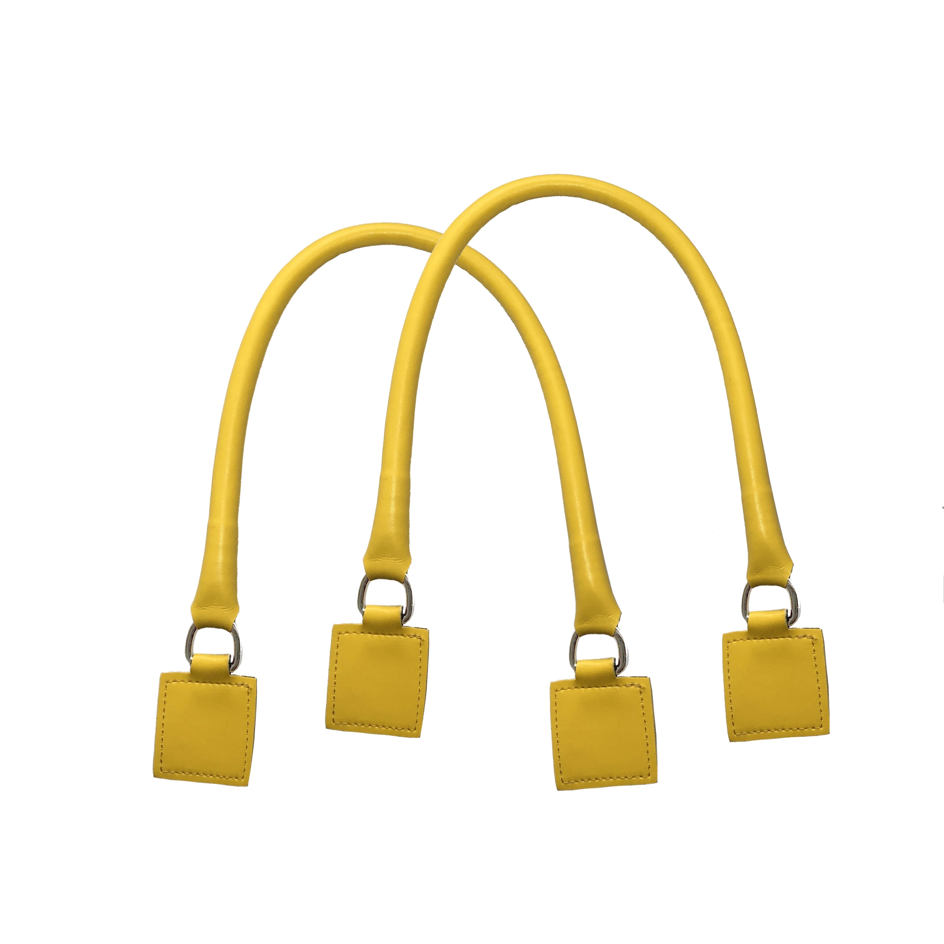 Manico Corto Lungo In Microfibra Tondo Con Gocce Quadrate Per City Chic Obag Classic Mini Borsa Da Donna O Bag