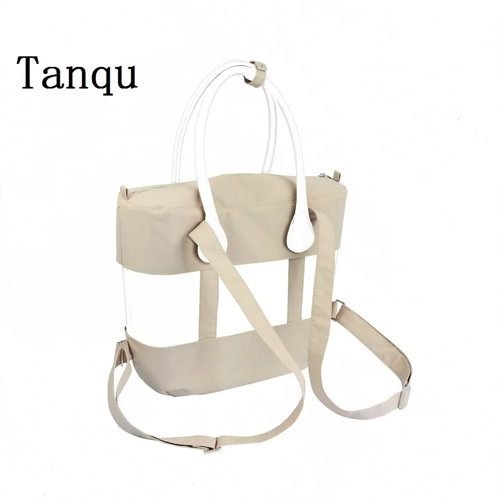 2021 Tanqu New Strap Belt Kit Zaino In Tessuto In Microfibra Con Rivestimento In Cerniera Per Big Obag Classic Mini O Bag