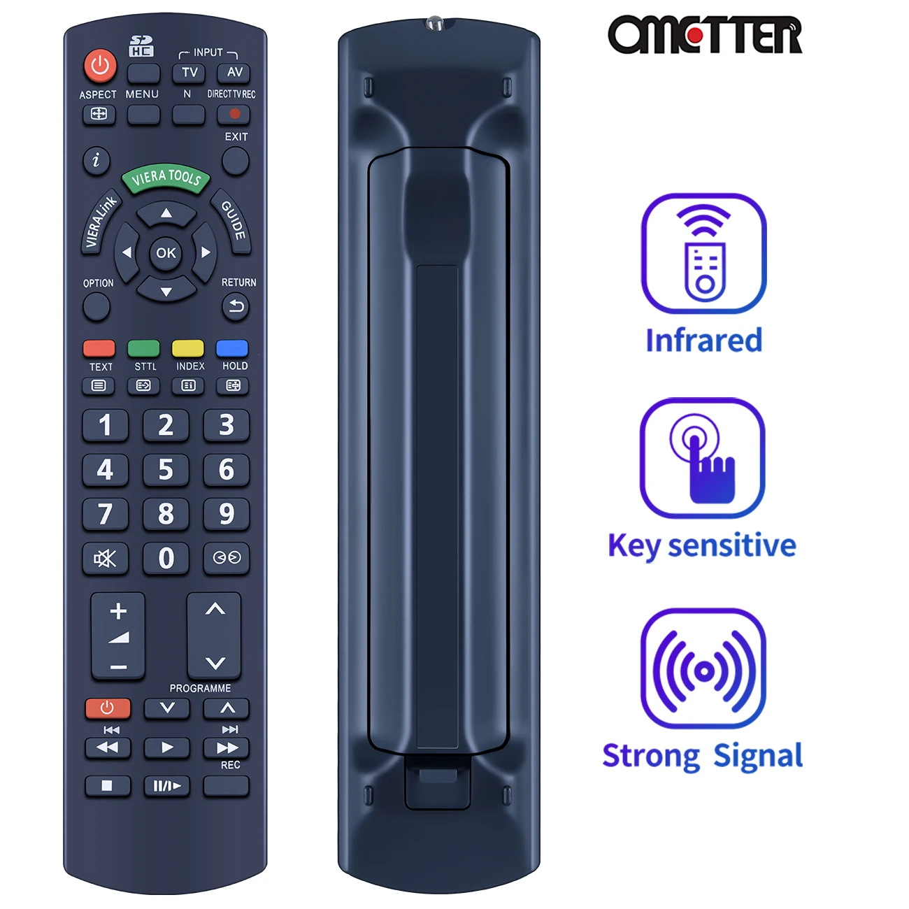 New N2Qayb000328 Remote Control Panasonic Tv Fit For Tx-37U10E Tx-Lf42S10 Txp50C10Y Tx-P42S10E