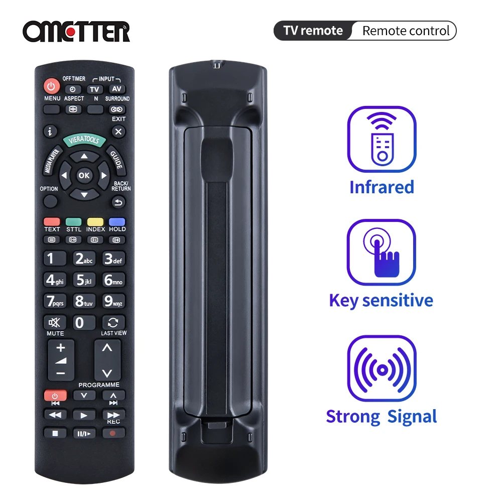 Per Panasonic Tv Muslimremote Control Per Lcd Led Plasma