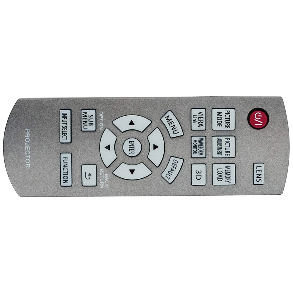 Muslimsostituisci Il Telecomando Per Il Proiettore Panasonic Dlp Pt-At5000E Pt-At6000E Pt-Ae7000 Pt-Ae8000 Pt-Ae8000Ea