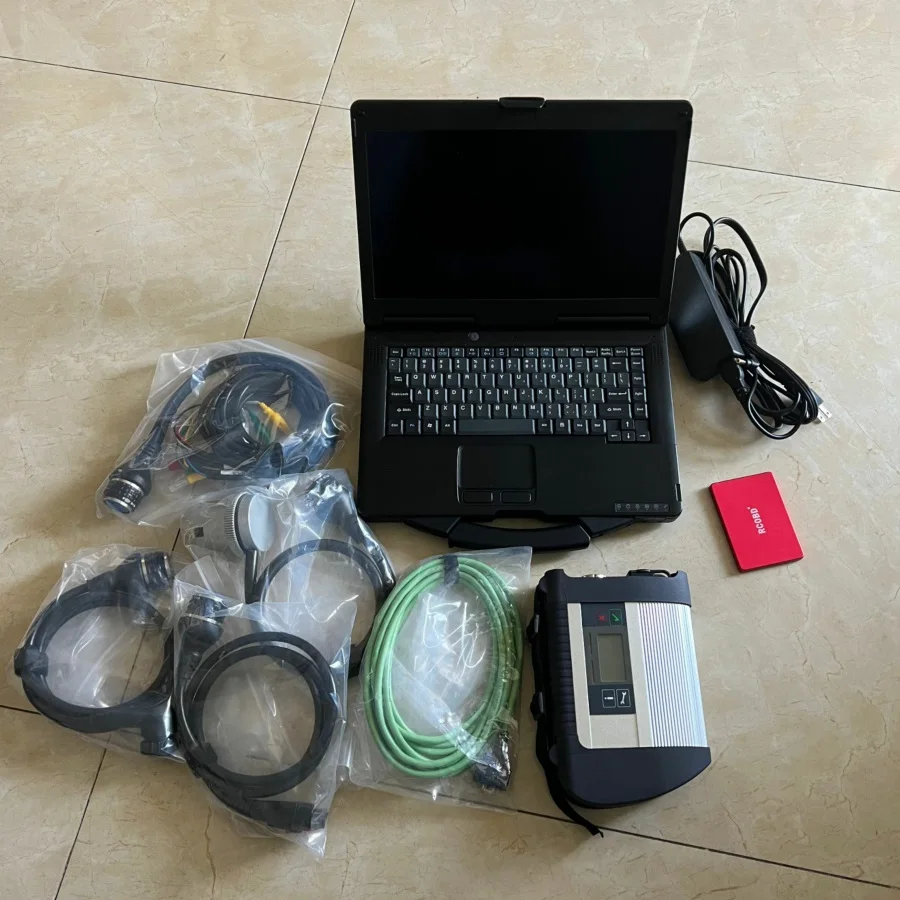 Mb Sd Star C4 Diagnosi Interfaccia Multiplexer E Cavi Per Mercedes Car Truck Scanner Ssd 480Gb In Laptop Cf53 I5 8G Win10