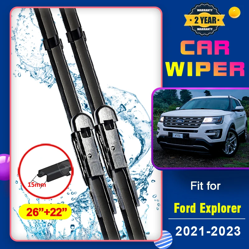 Tergicristalli Per Auto Per Ford Explorer U625 2021 2022 2023 Tergicristalli Anteriori Per Auto Premium Tergicristalli Accessori Auto